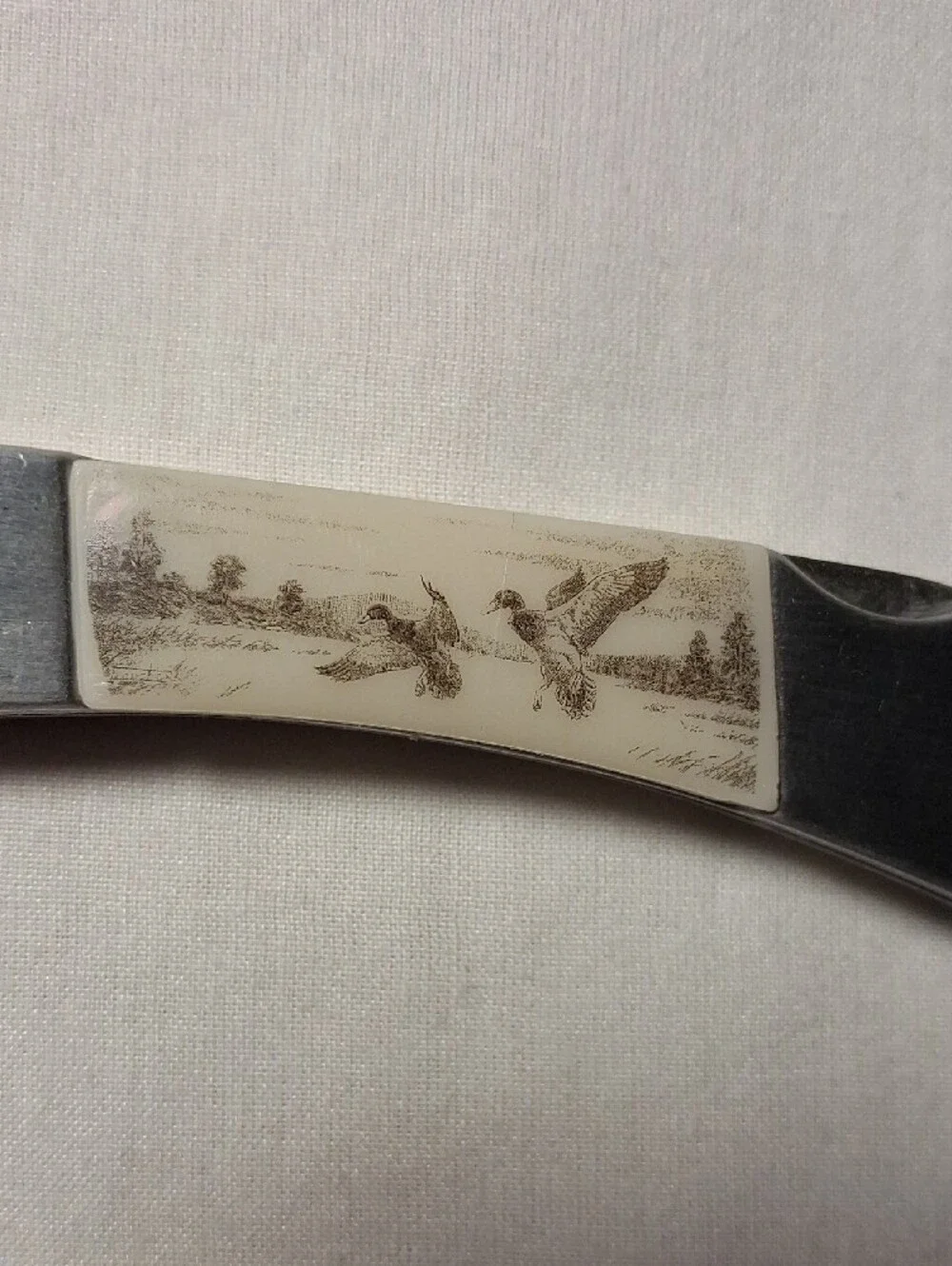 Vtg Collectible Winchester 2007 Limited Edition Duck Flying Folding Pocket Knife